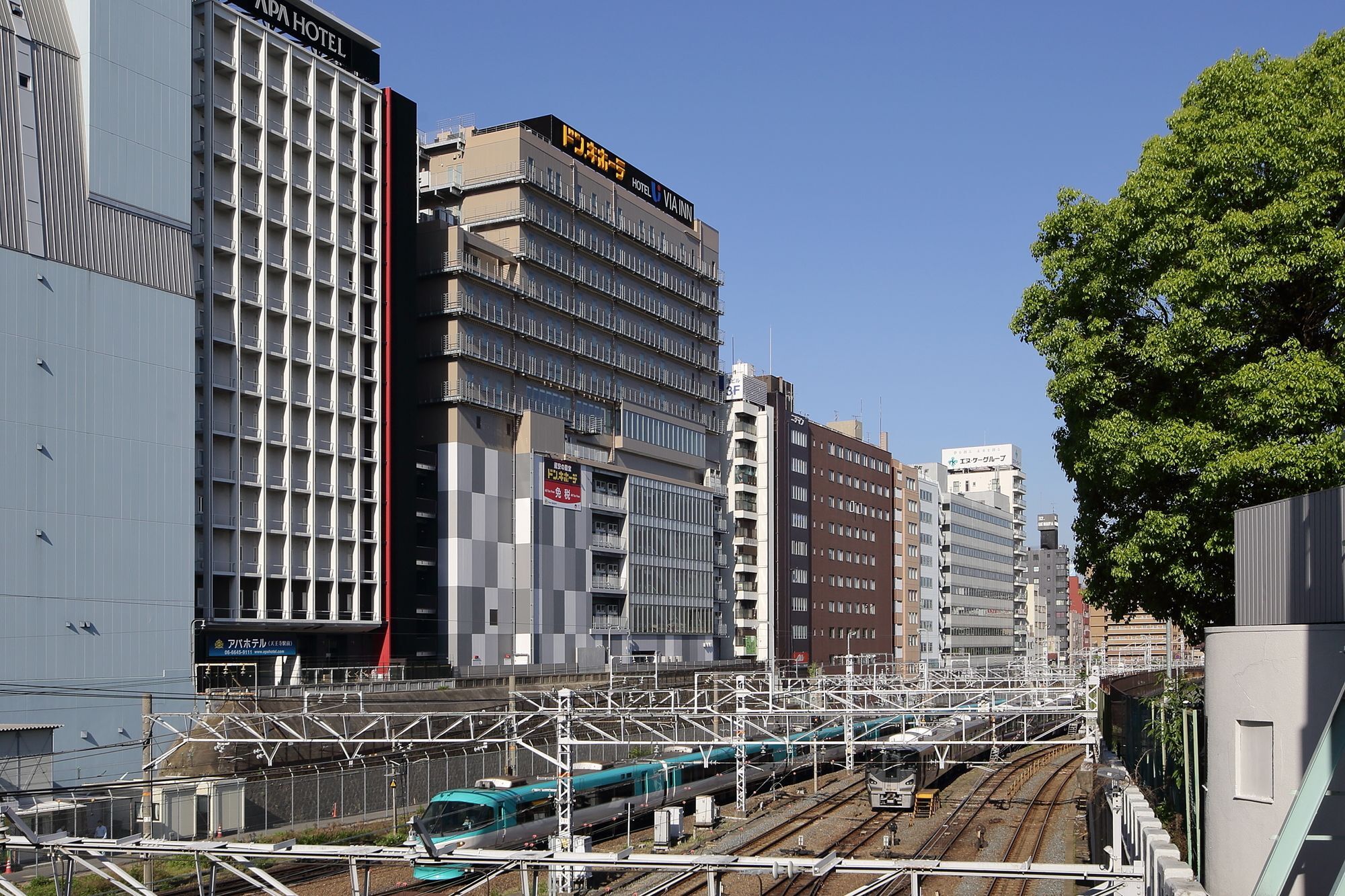 Via Inn Abeno Tennoji Osaka Exterior foto